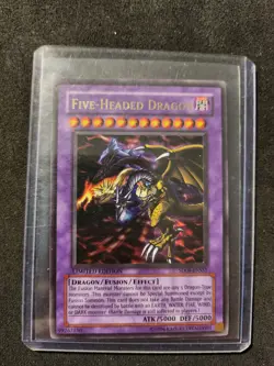 Yu-Gi-Oh! Five-Headed Dragon SD09-ENSS1 Limited Edition Exactly as seen - Image 1