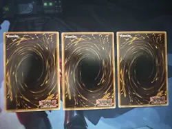 Yugioh Thunder Dragon X3 Playset DB2-EN058 - NM Unplayed Goat Format Yu-Gi-Oh! - Image 2