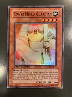 Koa'ki Meiru Guardian RGBT-ENPP3 Duelist Pack Collection Tin Limited Edition LP - Image 1