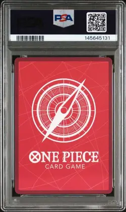 Monkey D. Luffy (Alt Art) PSA 10 OP01-003 ROMANCE DAWN - ONE PIECE Japanese 2022 - Image 2