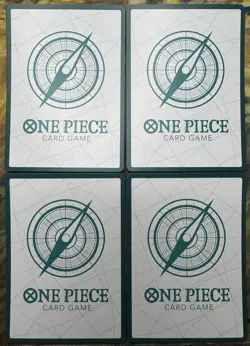 One Piece TCG 2nd Anniversary English Set Don!! Cards x4 - Image 2