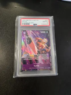2024 ONE PIECE JAPANESE EB01-ALTERNATE ART #031 KALIFA PSA 10 - Image 1