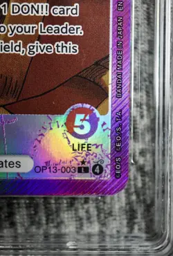 Gol D. Roger One Piece OP13-003 Alt Art Leader - Image 5