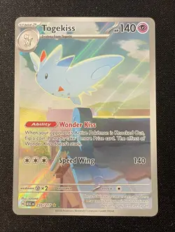 Togekiss 235/217 Pokemon TCG Card Ascended Heroes Illustration Rare IR NM - Image 1