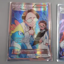 3 Pokemon English TCG Card XY Phantom Forces Xerosic Fossil Researcher Rayquaza - Image 4