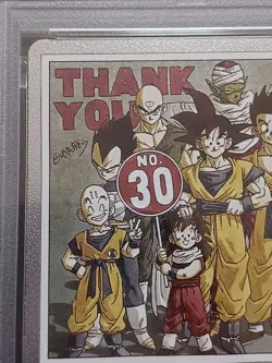 Dragon Ball FW Energy Marker Vol.30 E-60 Silver PSA 10 Graded Card - Image 3