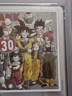 Dragon Ball FW Energy Marker Vol.30 E-60 Silver PSA 10 Graded Card - Image 4