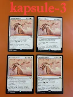 4x Decree of Justice | Commander 2014 | MTG Magic Cards - Image 1