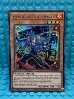Yugioh! Vanquish Soul Razen Ultra Rare 1st Edition WISU-EN016 NM - Image 1