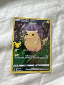 Pokemon Pikachu TCG Celebrations Card 5/25 - Image 1
