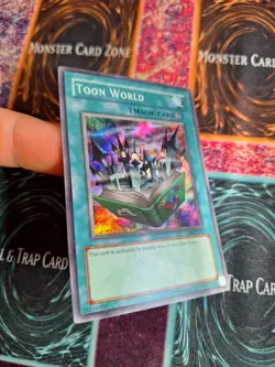 Yu-Gi-Oh! TCG Toon World MRL-076 Super Rare OG Unlimited NM/LP - Image 2
