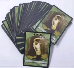 MTG Snake Token x53 Zendikar NM/M Unplayed Magic The Gathering Lot - Image 1