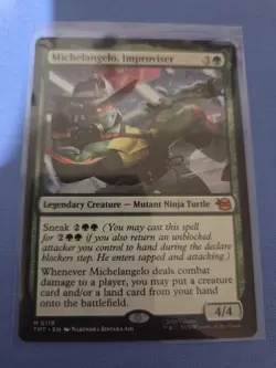 MTG Michelangelo, Improviser 0119 TMNT TMT NM - Image 1