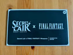 MTG Magic Final Fantasy Secret Lair Weapons Set English FOIL - Image 1