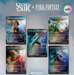 MTG Magic Final Fantasy Secret Lair Weapons Set English FOIL - Image 2