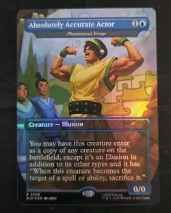 Absolutely Accurate Actor Avatar: The Last Airbender Secret Lair MTG Foil NM - Image 1