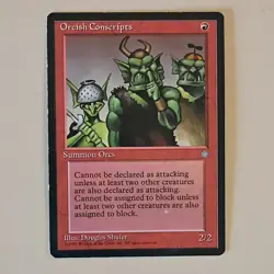 Magic: The Gathering Vintage Red Lot - Orcish Farmer, Pyric Salamander, Shatter - Image 5
