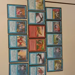 Magic: The Gathering Vintage 1996 Lot - Soldevi Sage, Storm Crow, Tiger - Image 1