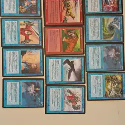 Magic: The Gathering Vintage 1996 Lot - Soldevi Sage, Storm Crow, Tiger - Image 3