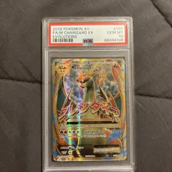 Pokemon XY Evolutions 2016 Full Art M Mega Charizard EX 101/108 PSA 10 Gem Mint - Image 5