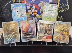 NM FULL ART Lot of 6 🔥 Paradox Rift! 1 SIR / 3 IR / 2 Ultra Rare - Pokemon TCG - Image 1