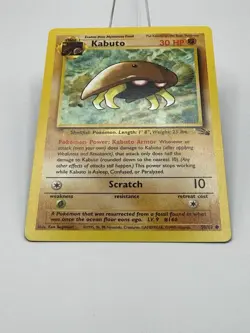 1999 Pokemon First Edition Fossil Kabuto 50/62!! NEVER PLAYED!! CLEAN!! - Image 5
