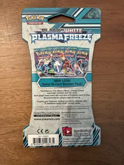 2 Pokemon TCG Vintage Black & White Plasma Freeze Sleeved Booster Pack - Image 4
