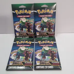 Pokemon TCG Umbreon VMAX Walmart Exclusive Mystery Pack Factory Sealed Lot Of 4 - Image 2