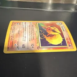 Pokemon Flareon Jungle Holo Rare 70 HP 03/64 Unlimited 1999 English - Image 3