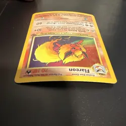 Pokemon Flareon Jungle Holo Rare 70 HP 03/64 Unlimited 1999 English - Image 4