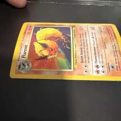 Pokemon Flareon Jungle Holo Rare 70 HP 03/64 Unlimited 1999 English - Image 5
