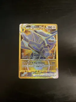 Origin Forme Dialga Vstar Gold Secret Rare 210/189 Astral Radiance Pokemon NM - Image 1