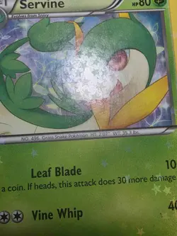HP Pokemon Servine RC2/RC25 Legendary Treasures Radiant Collection - Image 4