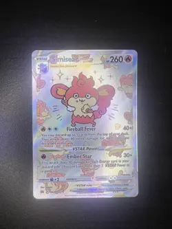 Pokemon Simisear VSTAR Ultra Rare Full Art GG37/GG70 Crown Zenith HP260 Holo - Image 4