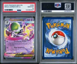 2025 POKEMON MEG EN-MEGA EVOLUTION #060 MEGA GARDEVOIR EX PSA 10 GEM MINT RARE - Image 3