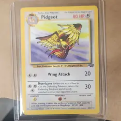 Pokemon TCG Pidgeot Jungle 08/64 Holo Rare Unlimited 1999 Wizards 80 HP - Image 1