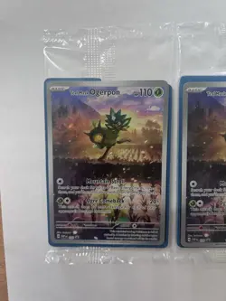 Pokemon TCG Teal Mask Ogerpon EX Twilight Masquerade Sealed Black Star Promo - Image 3