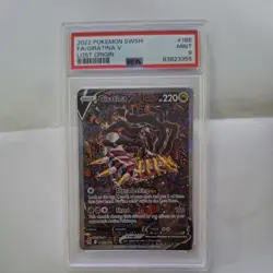 PSA 9 Giratina V Lost Origin Full Alt Art #186 Pokemon 186/196 - Image 1