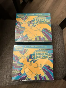 Pokemon TCG Ascended Heroes Elite Trainer Box (ETB) New & Sealed Lot of 2 - Image 1