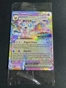 SEALED Sylveon EX #41/131 Prismatic Evolutions Stamped Promo Pokemon TCG - Image 1