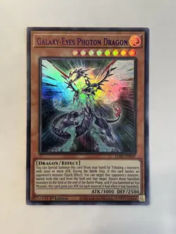 Yu-Gi-Oh! TCG Galaxy-Eyes Photon Dragon (Purple) Legendary Duelists: Season 2... - Image 1