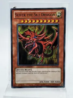 Slifer the Sky Dragon LC01-EN002 Yu-Gi-Oh Legendary Collection 1996 - Image 1