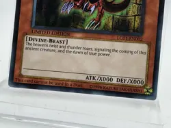 Slifer the Sky Dragon LC01-EN002 Yu-Gi-Oh Legendary Collection 1996 - Image 2