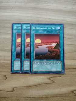 Yu-Gi-Oh! - Blessings Of The Nile 3X - Full Playset - Image 1