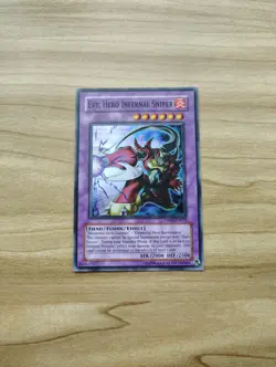 Yu-Gi-Oh! - Evil Hero Infernal Sniper - Super Rare - DP06-EN012 - Image 1