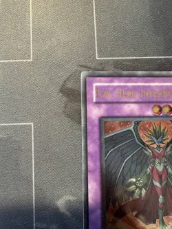 Evil Hero Inferno Wing GLAS-EN038 - Ultimate Rare - 1st Edition LP Yugioh - Image 2