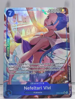 Nefeltari Vivi (Alternate Art) EB04-025 The Azure Sea's Seven Foil - Image 1