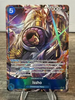 Issho EB04-022 (Alternate Art) EB04-022 The Azure Sea's Seven Foil One Piece CCG - Image 1
