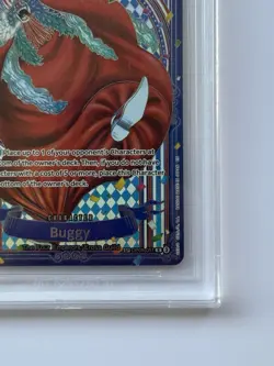 One Piece TCG Buggy SILVER SP OP09-051 The Azure’s Sea Seven BGS 10 PRISTINE ENG - Image 5