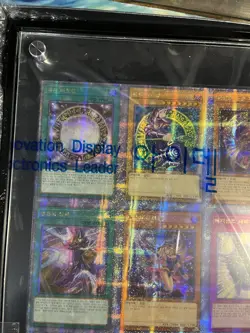Korean Yu-Gi-Oh! 25Th Anniversary Uncut Sheet Side UNITY WITH SEALED CARD! - Image 4